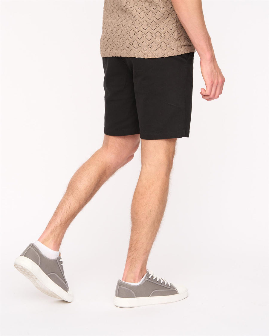 Mens Everett Chino Shorts Black