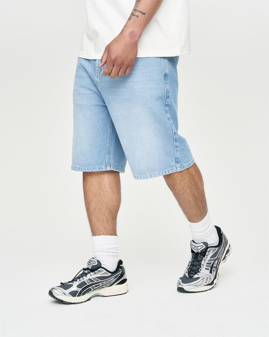 Mens Studio Dubl Jorts Light Wash