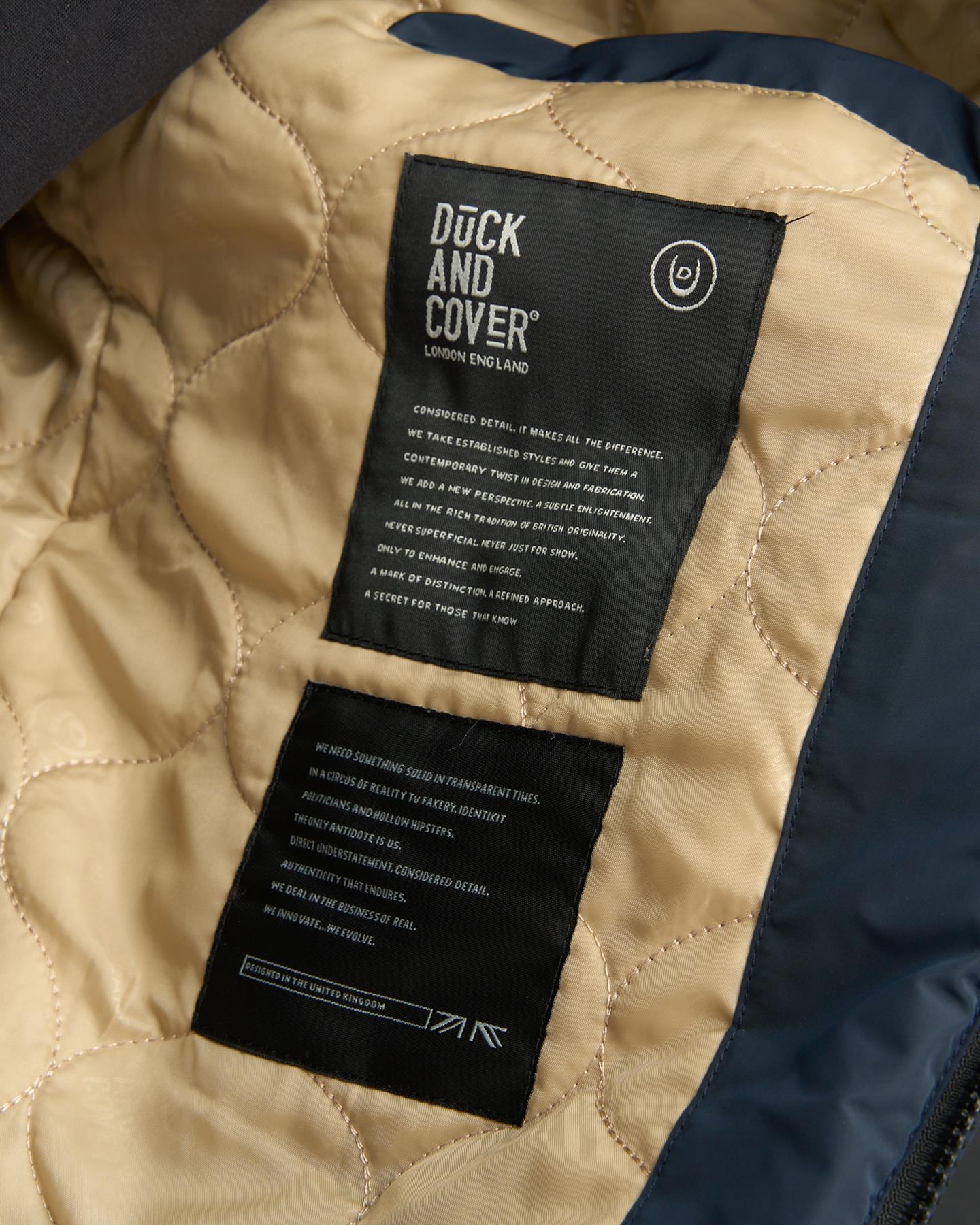 Mens Blensons Padded Jacket Navy
