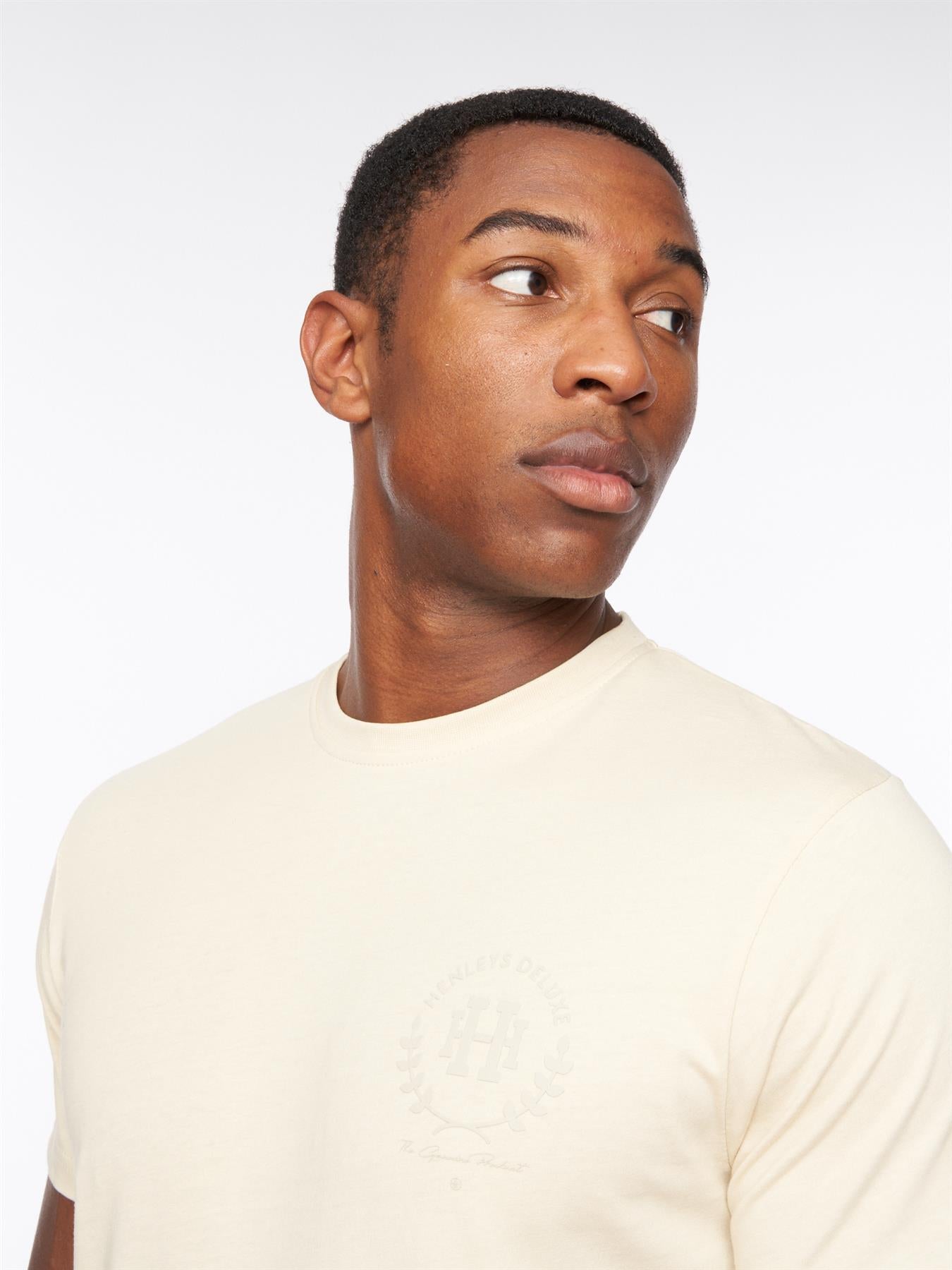 Mens Alston T-Shirt Beige