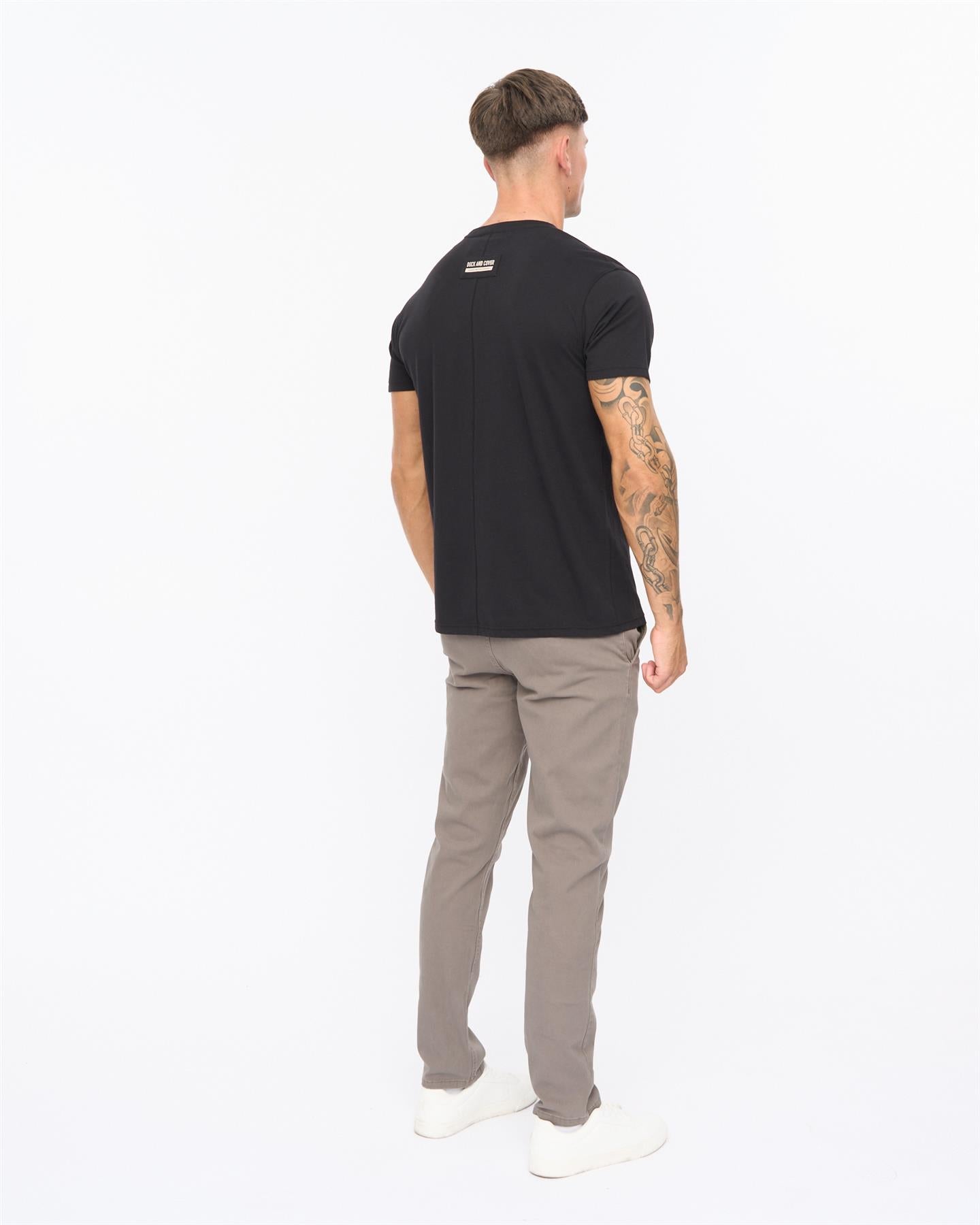 Mens Skullmatic T-Shirt Black
