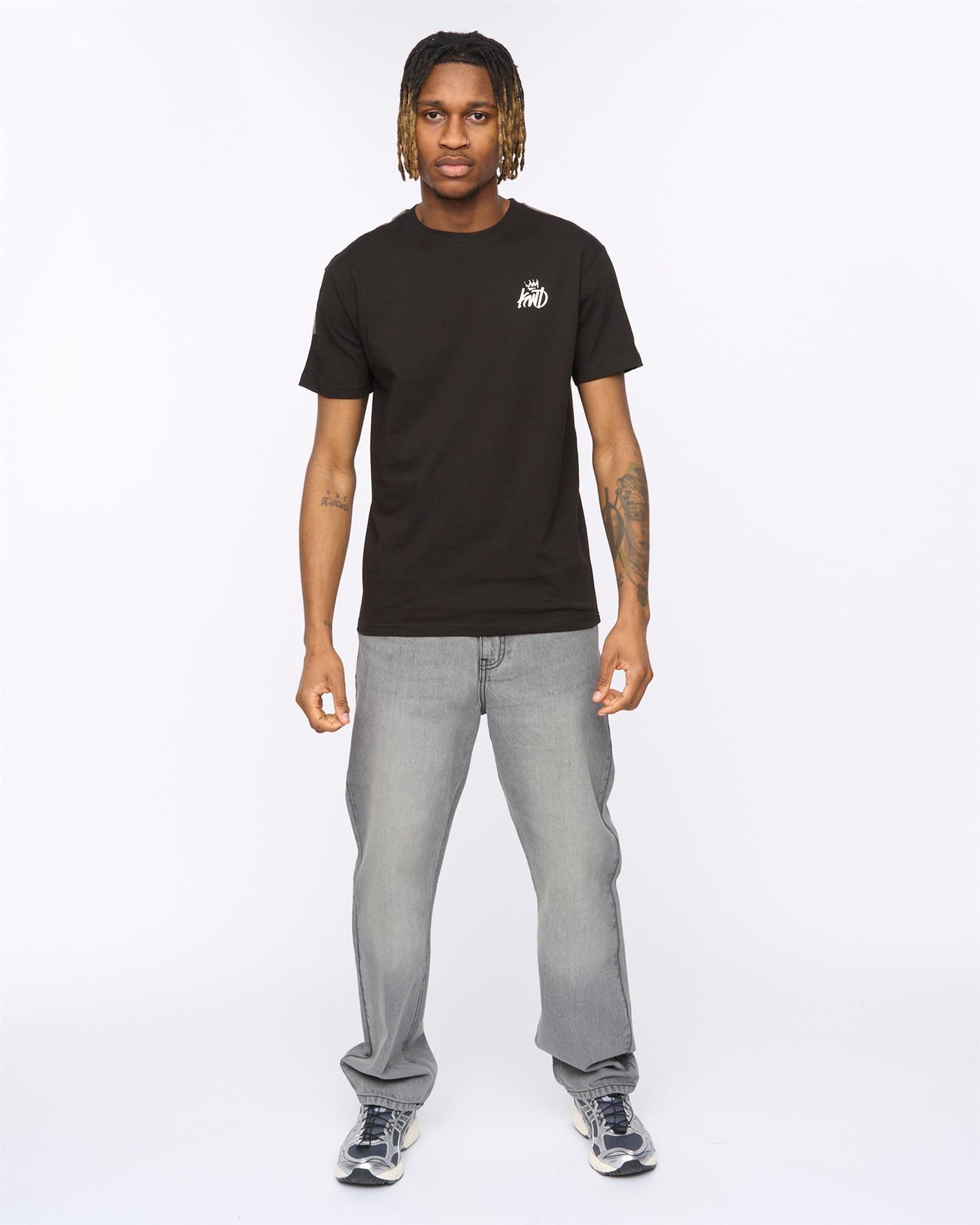 Mens Tapelny T-Shirt Black