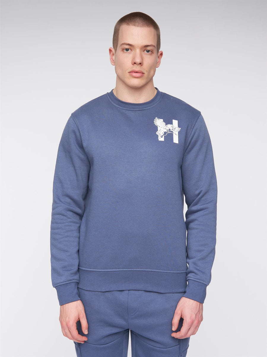 Moorehen Crew Sweat Deep Blue