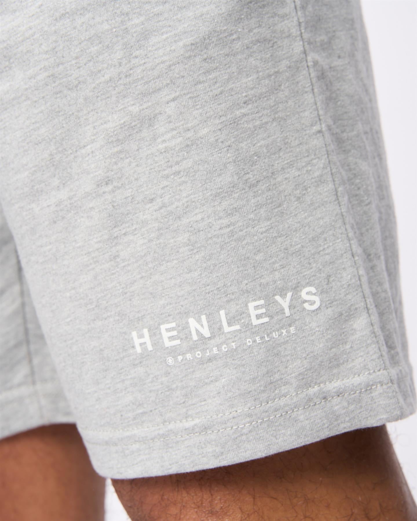 Mens Henycore Lounge Set Grey Marl