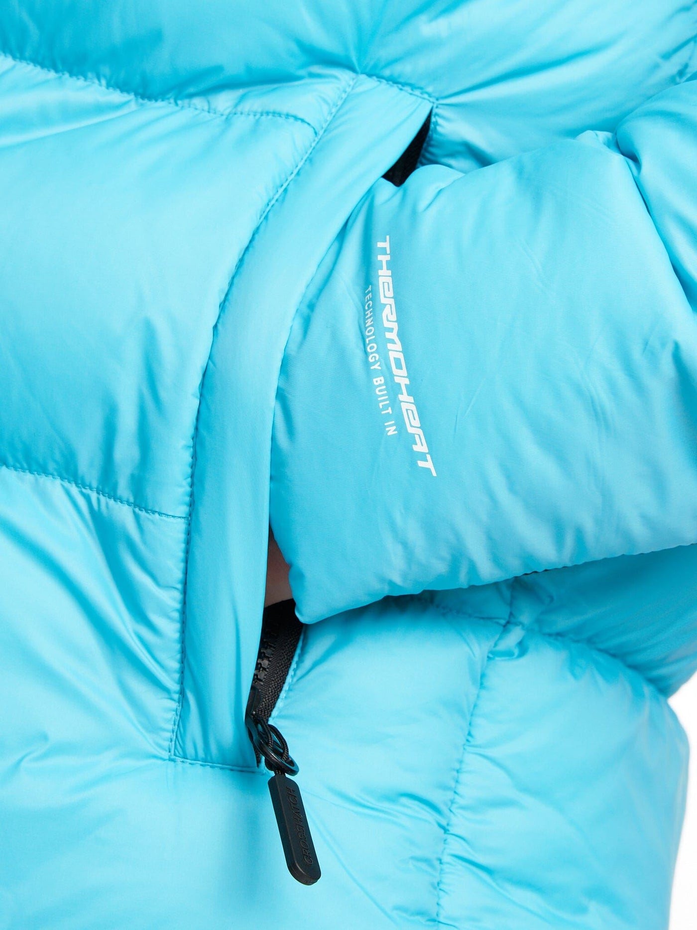 Chemerley Hooded Jacket Turquoise