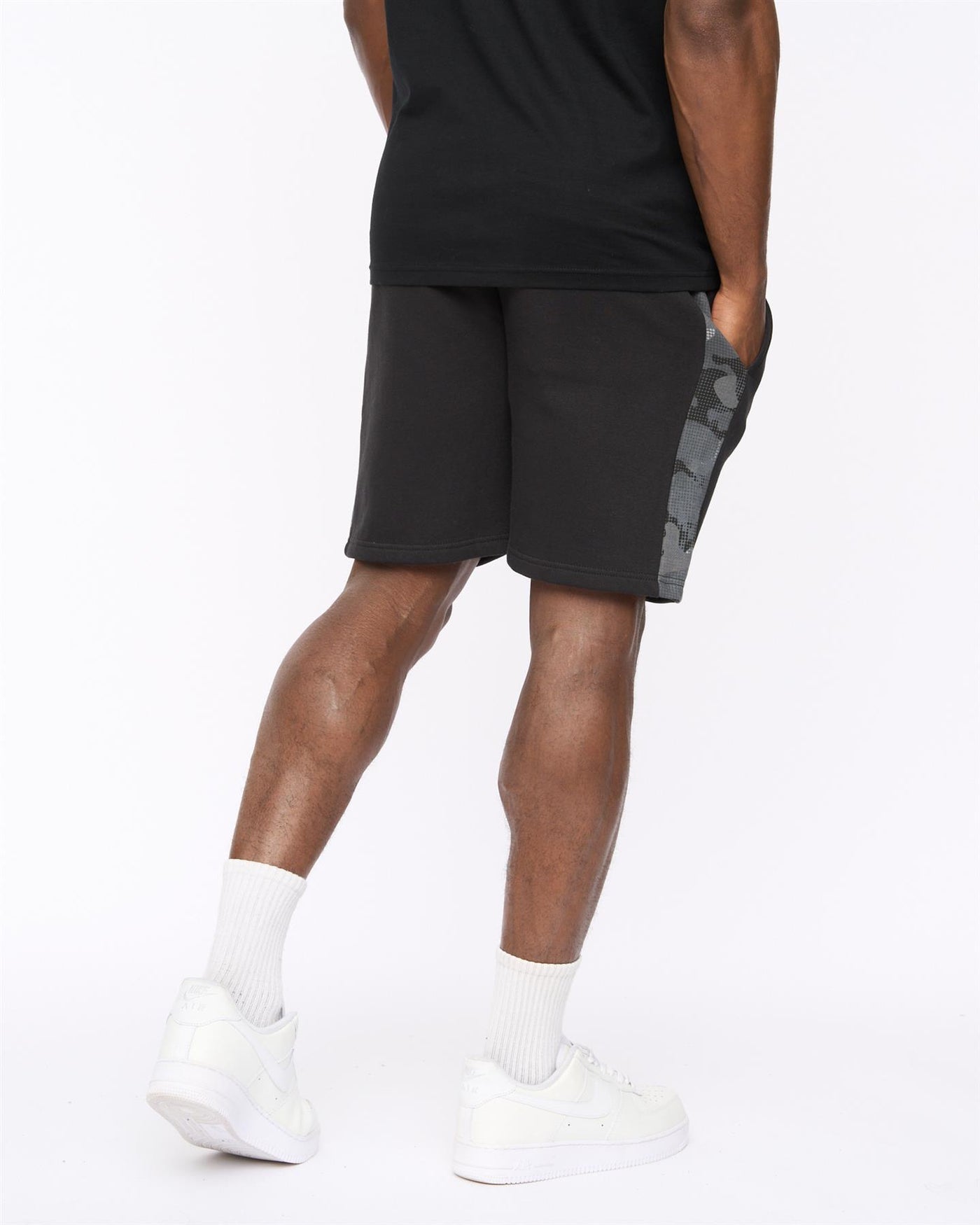 Mens Branton Jog Shorts Black