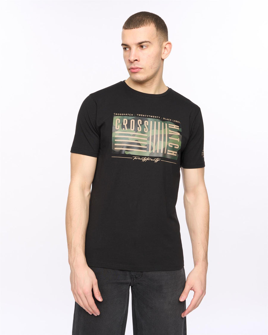 Mens Wenfore T-Shirt Black