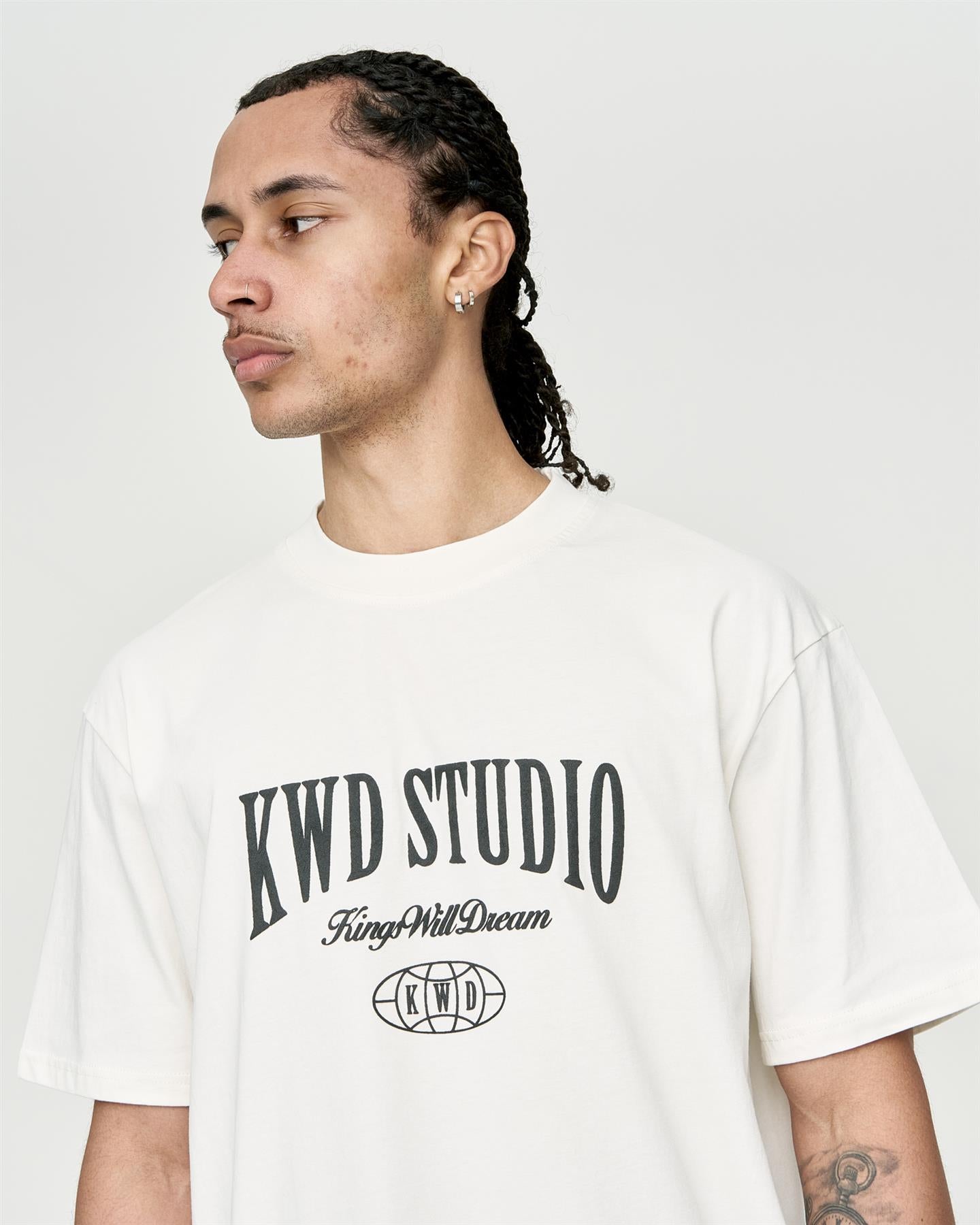 Mens Studio Studios T-Shirt Off White