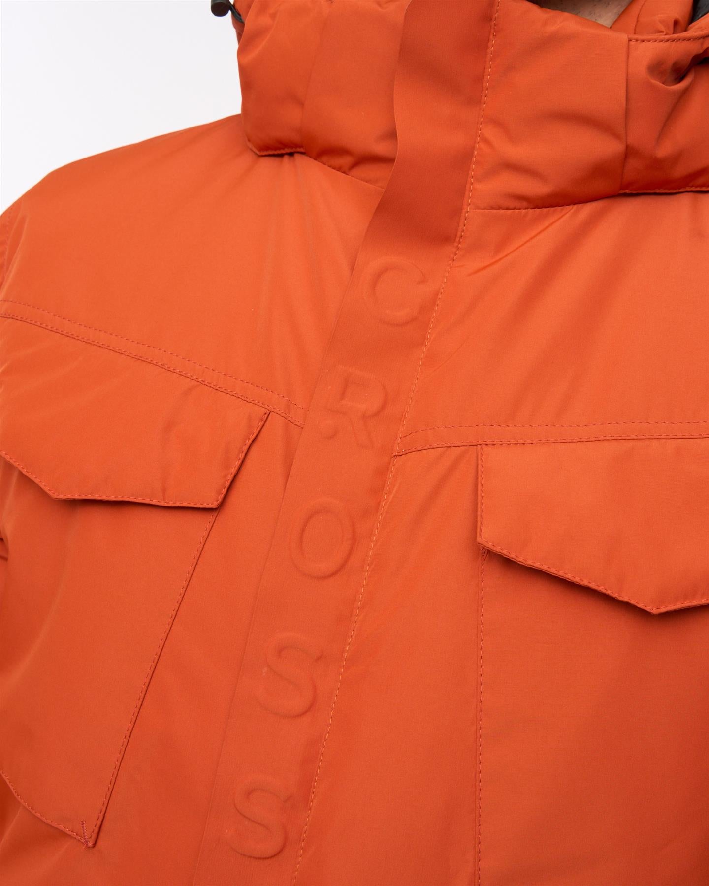 Mens Plentons Jacket Burnt Orange