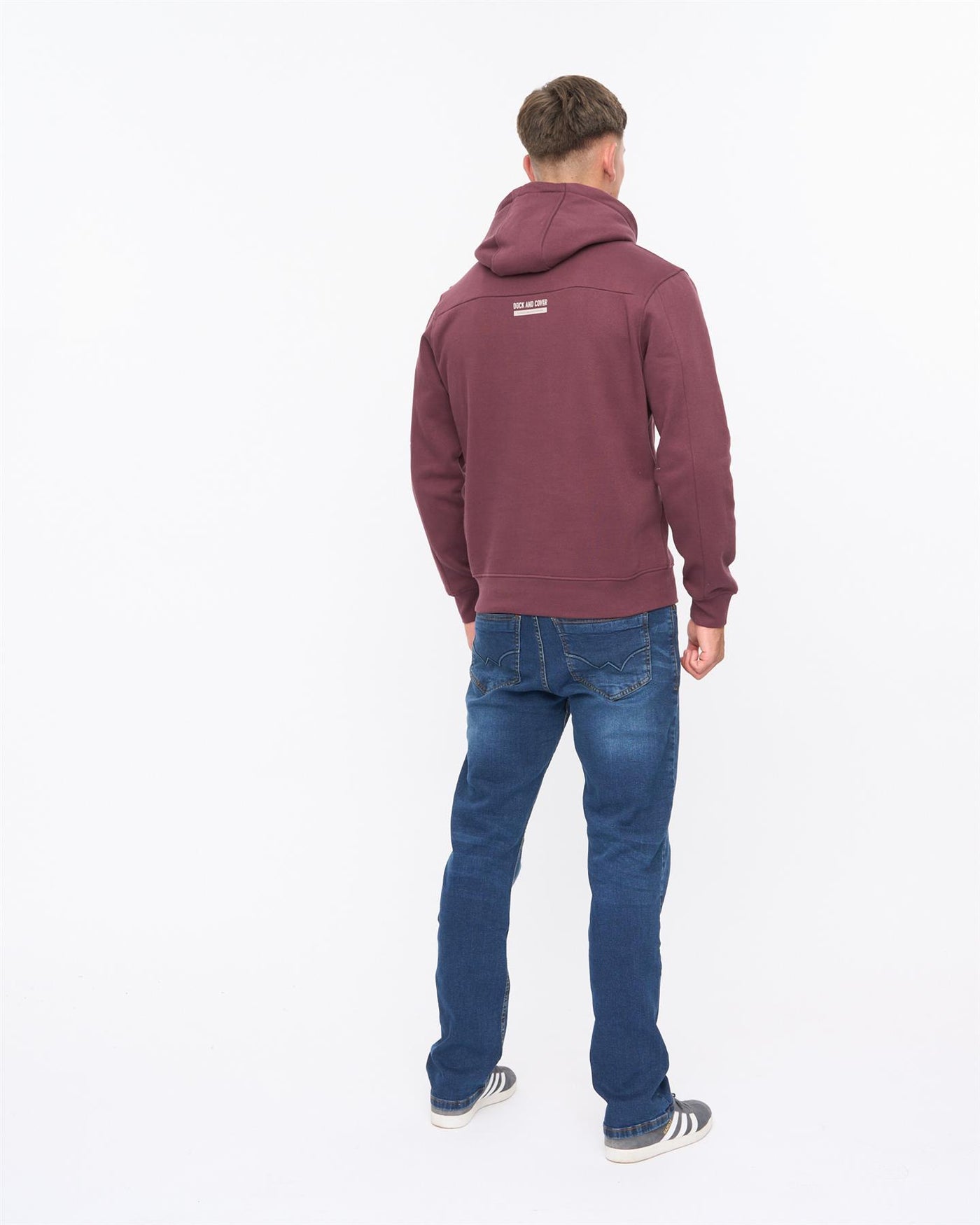 Mens Brammers V2 Hoodie Raisin