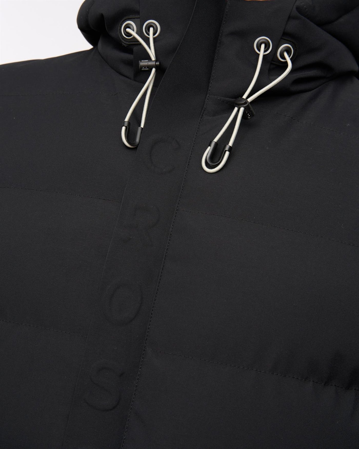 Mens Kampleys Embossed Jacket Black