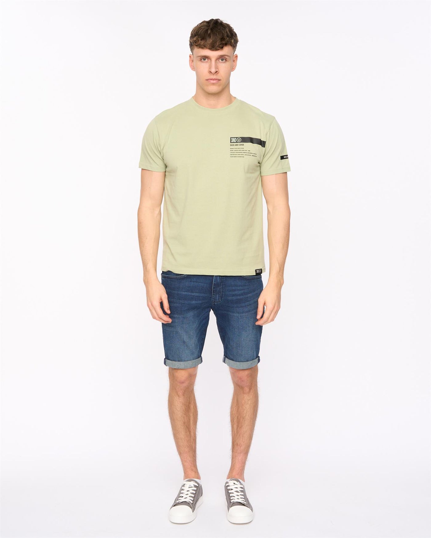 Mens Tatick T-Shirt Light Olive