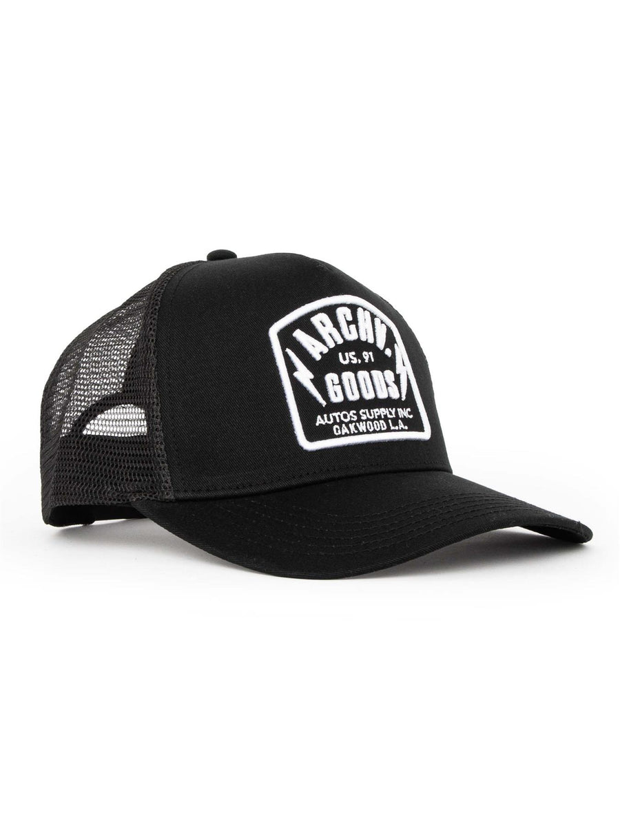 Mens Auto Cap Black