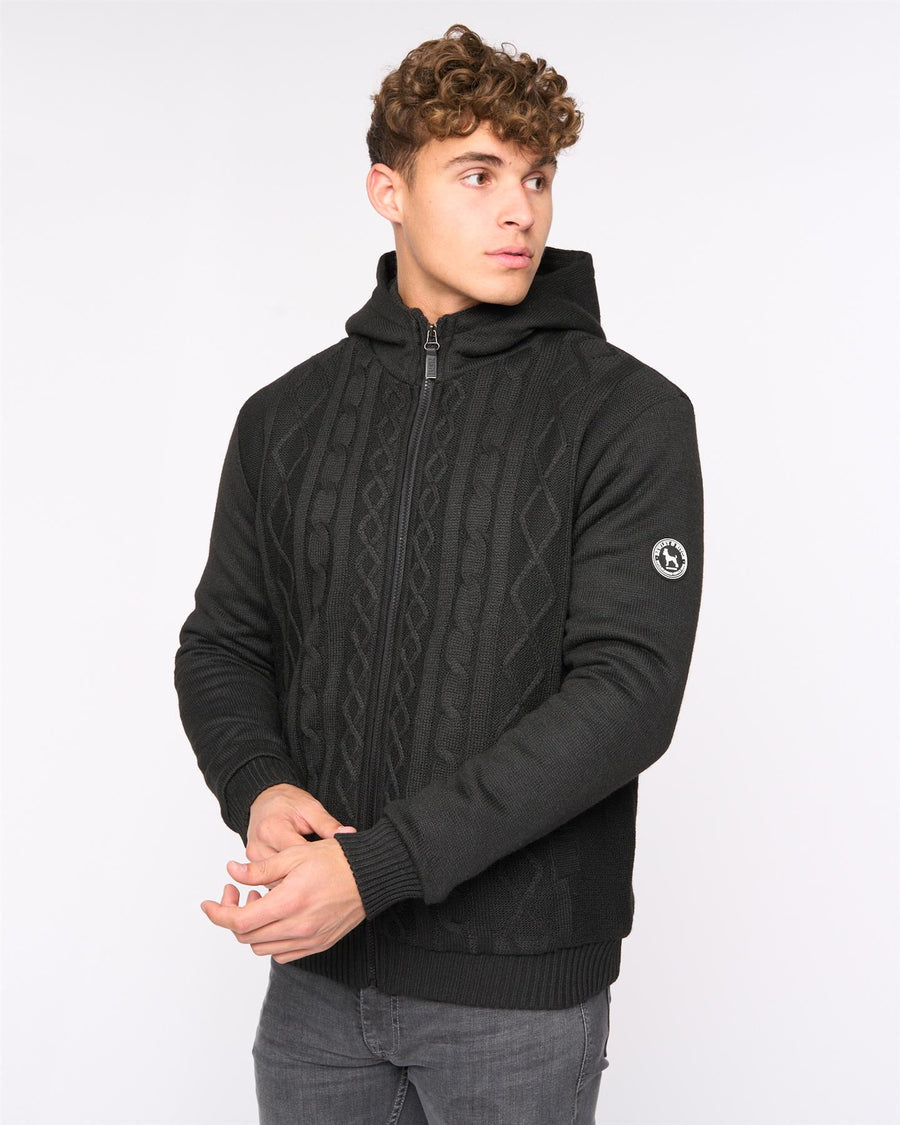 Mens Tonbridge Cardigan Black