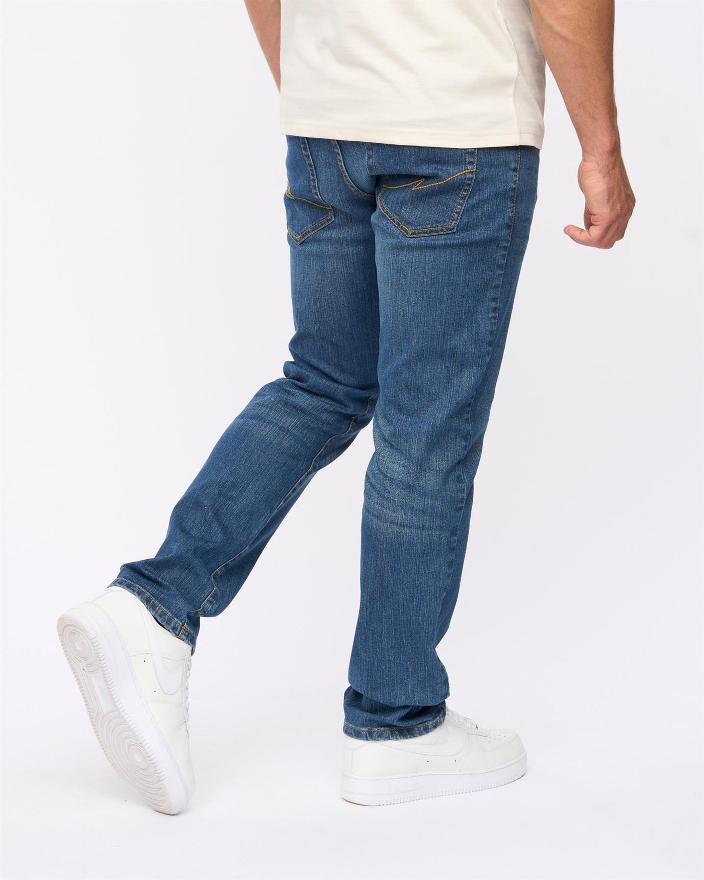 Bandol Straight Leg Jeans Stone Wash