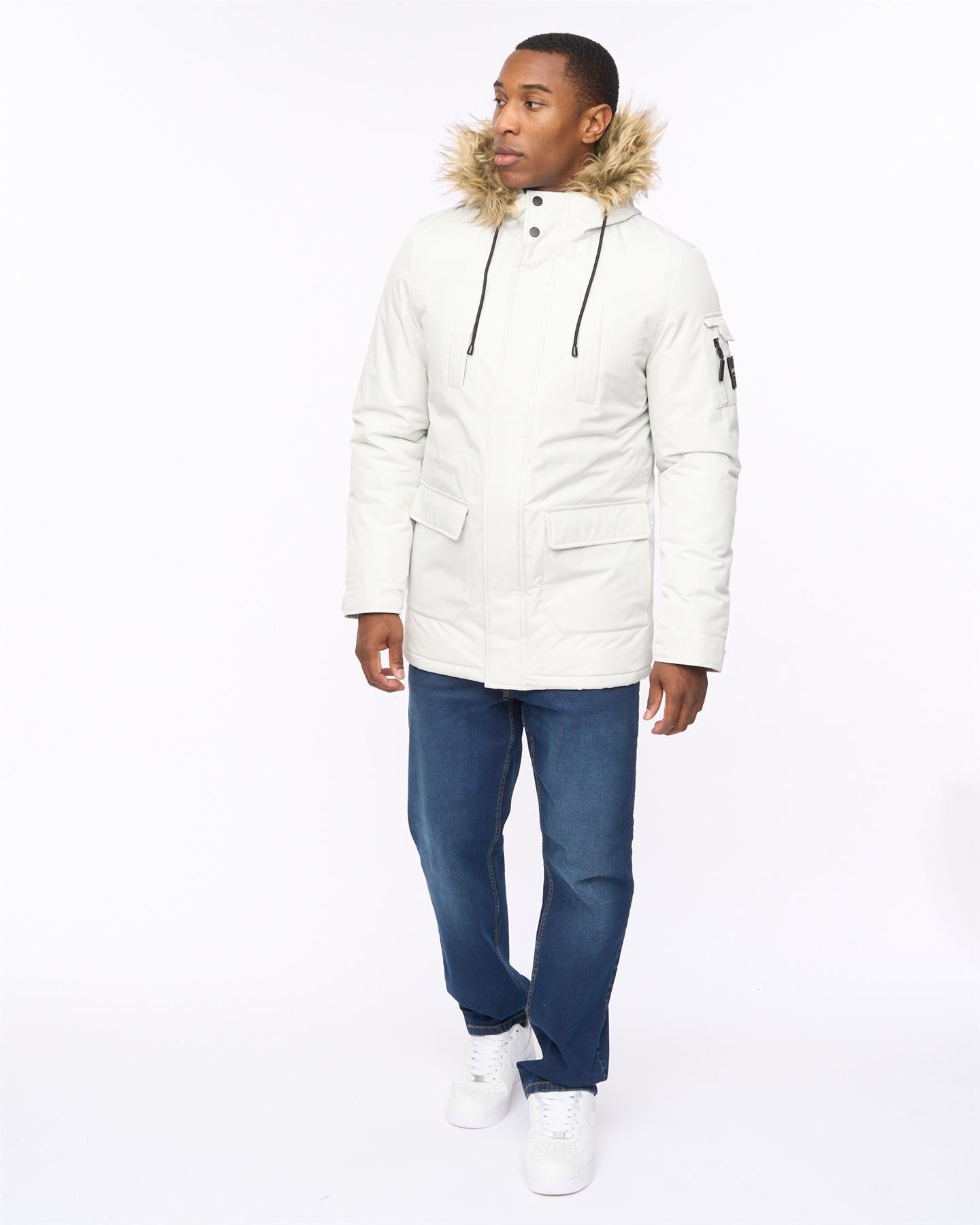 Mens Parkmoore Parka Putty