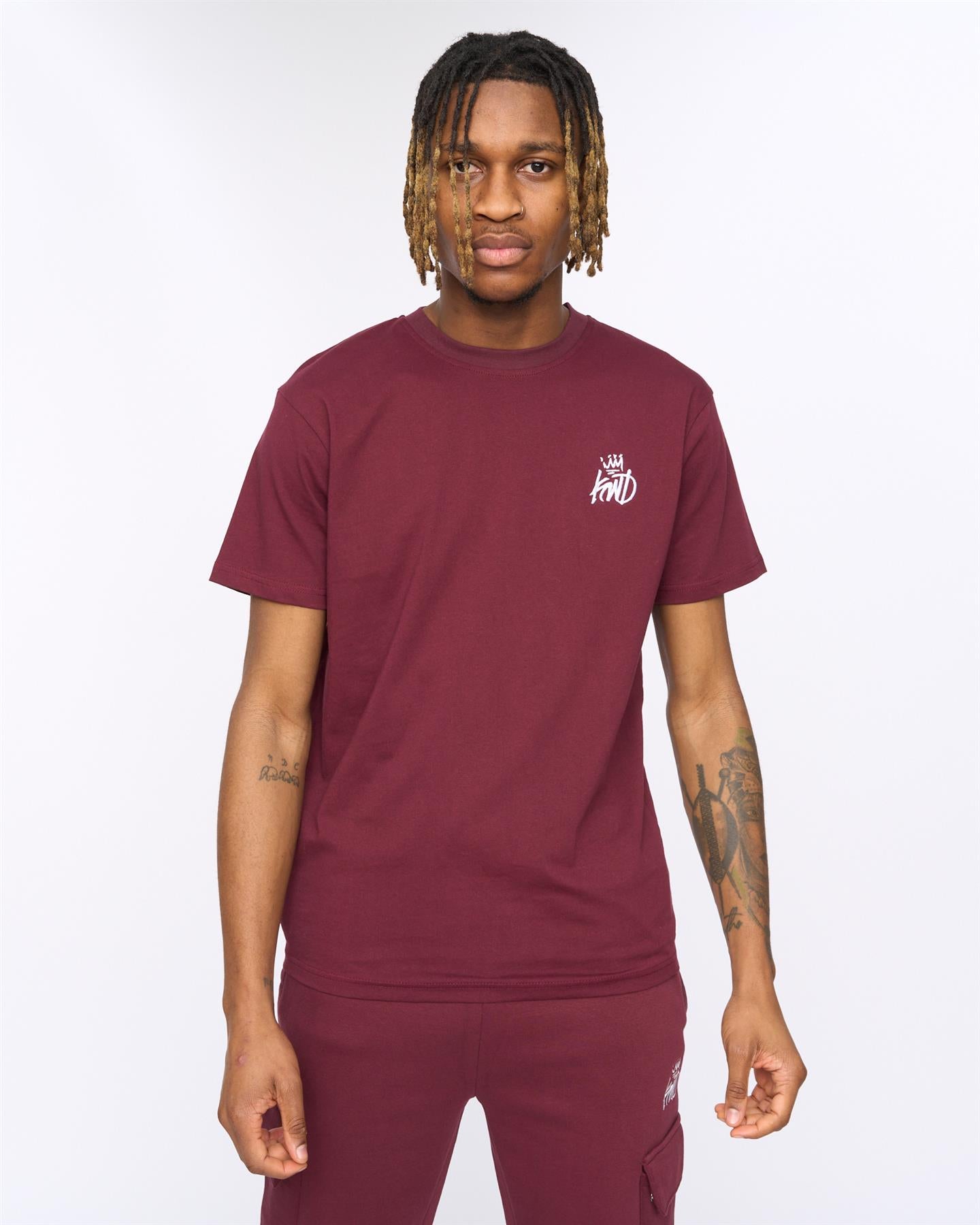 Mens Crosby T-Shirt Burgundy