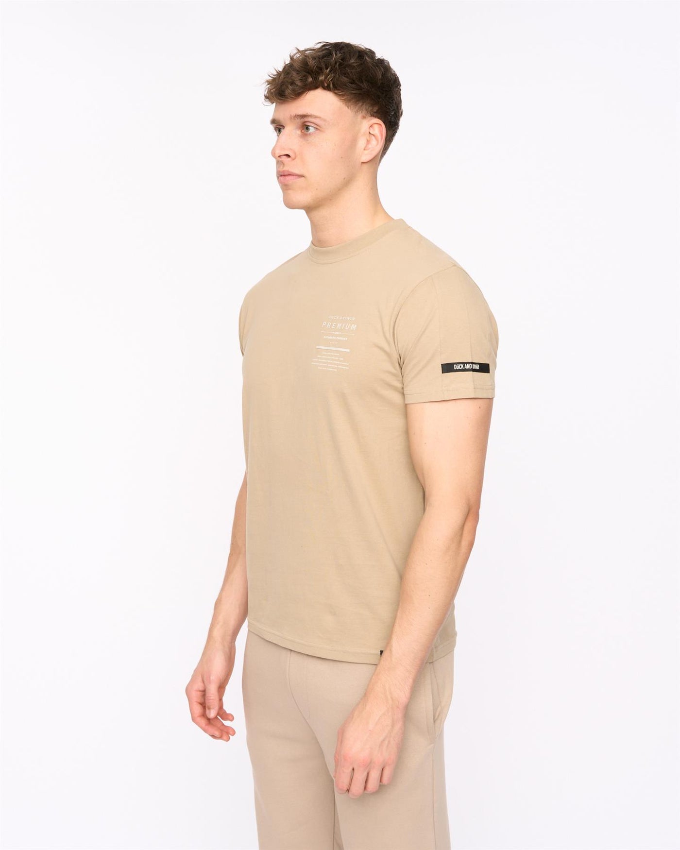 Mens Rayland T-Shirt Stone