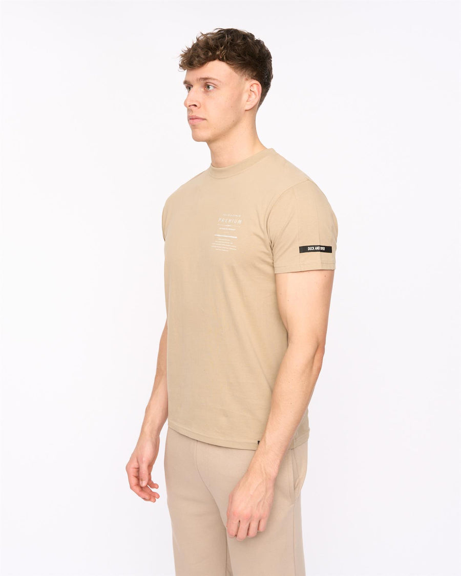 Mens Rayland T-Shirt Stone