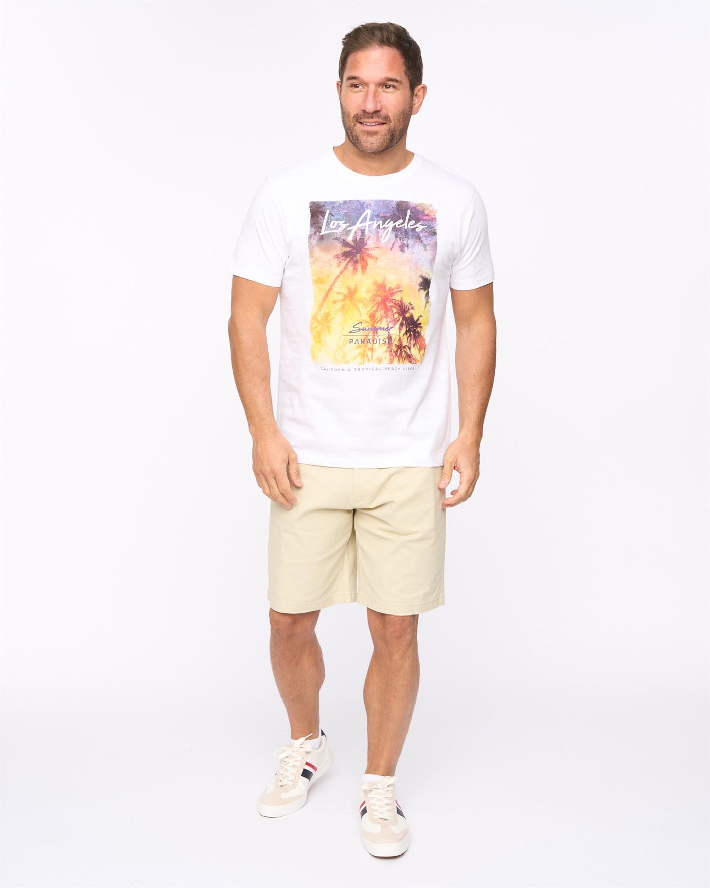 Mens Lepalmz T-Shirt White