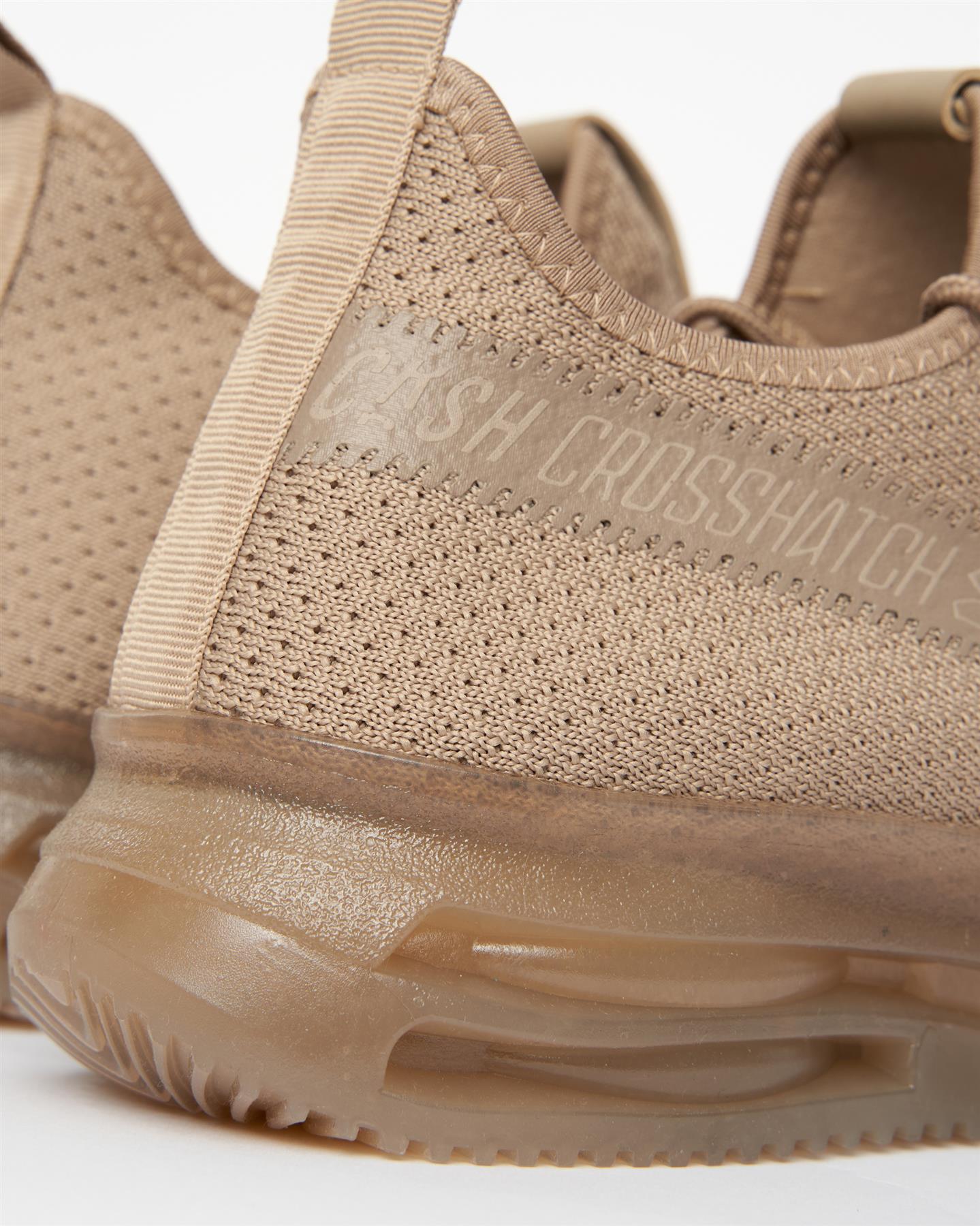 Mens Matfen Flyknit Trainers Sand
