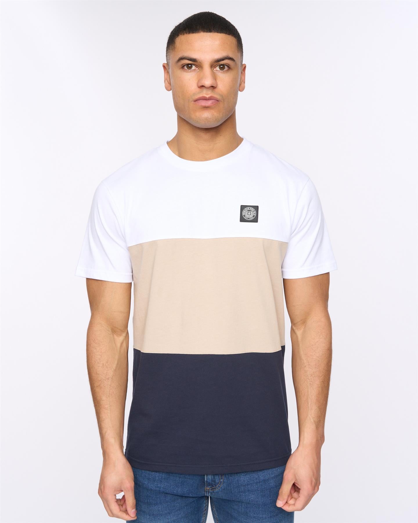 Mens Henpanel T-Shirt White