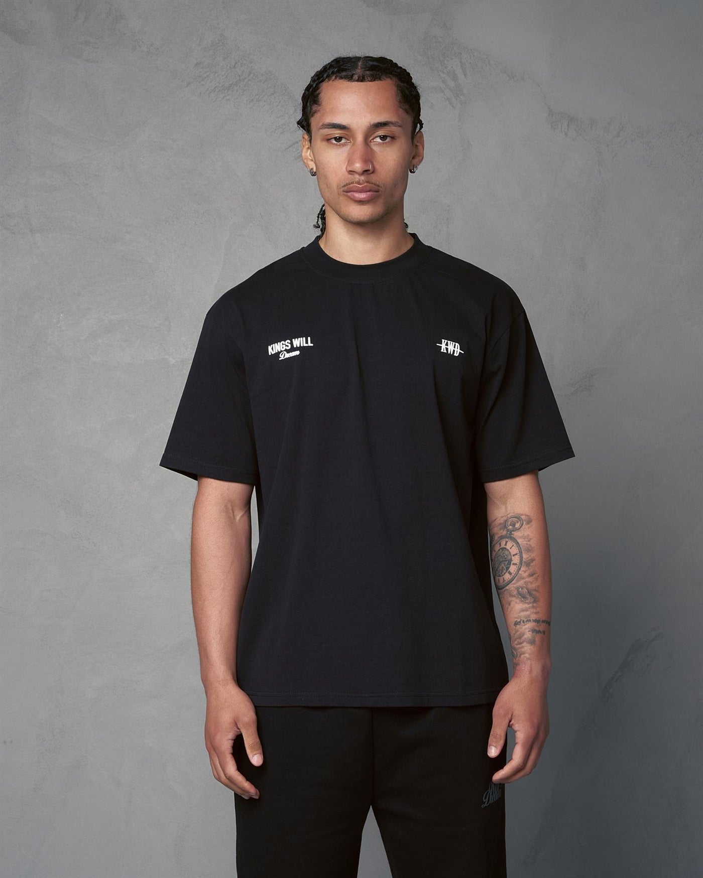 Mens Studio Garment District T-Shirt Black