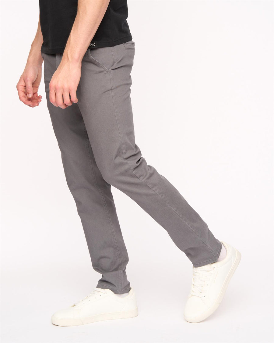 Mens Moretor Chinos Dark Grey