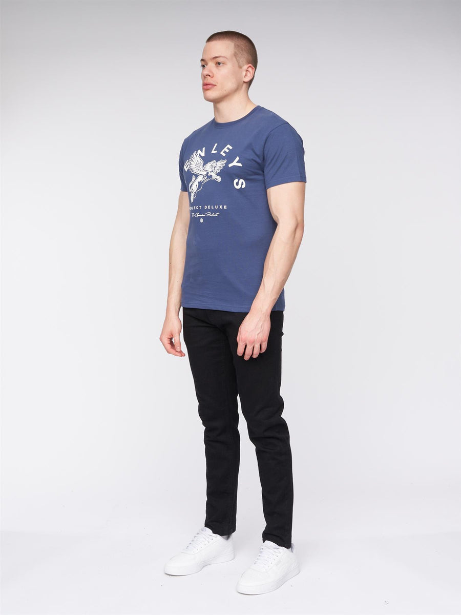 Mens Colhen T-Shirt Deep Blue