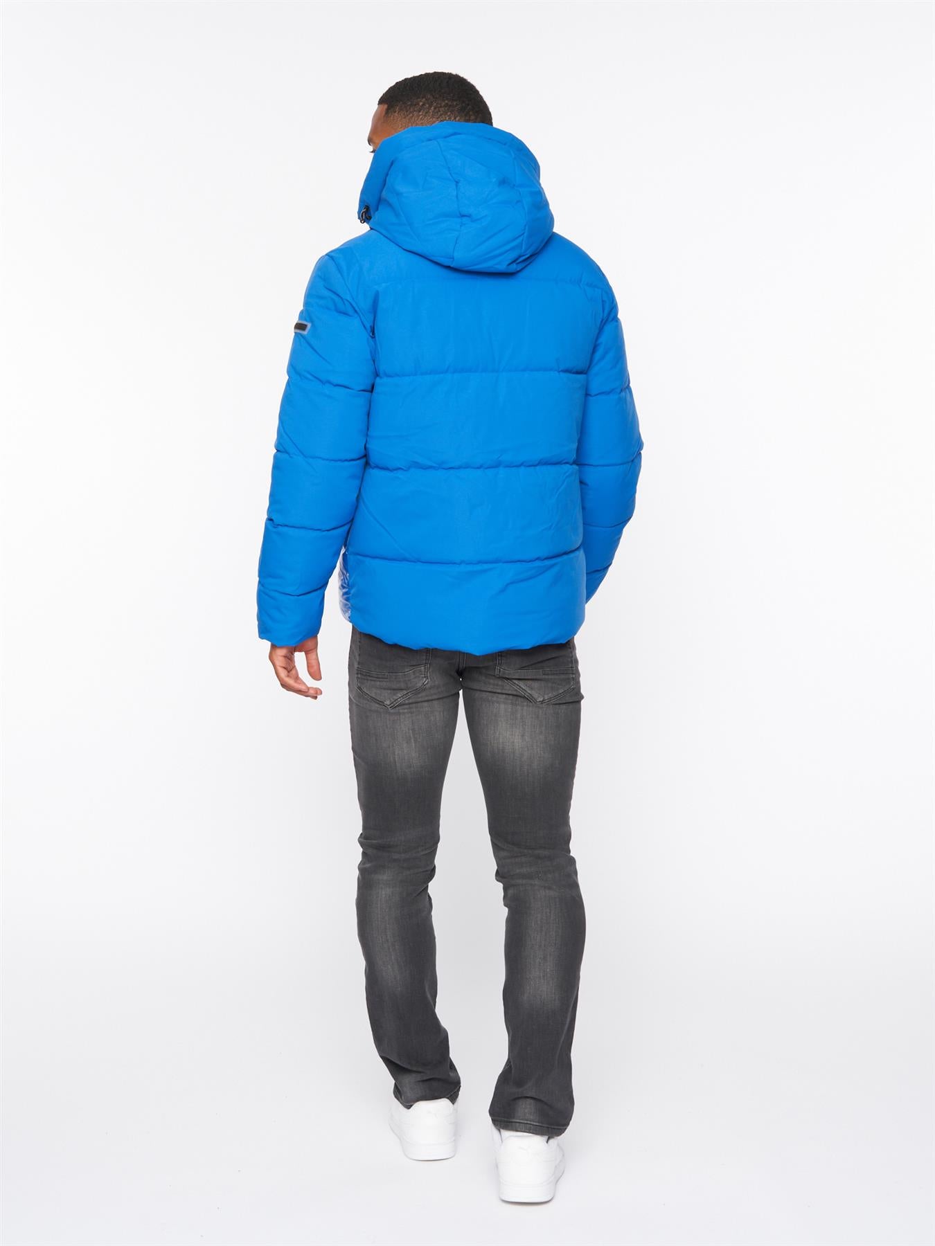 Mens Montaro Short Puffer Jacket Lapis Blue