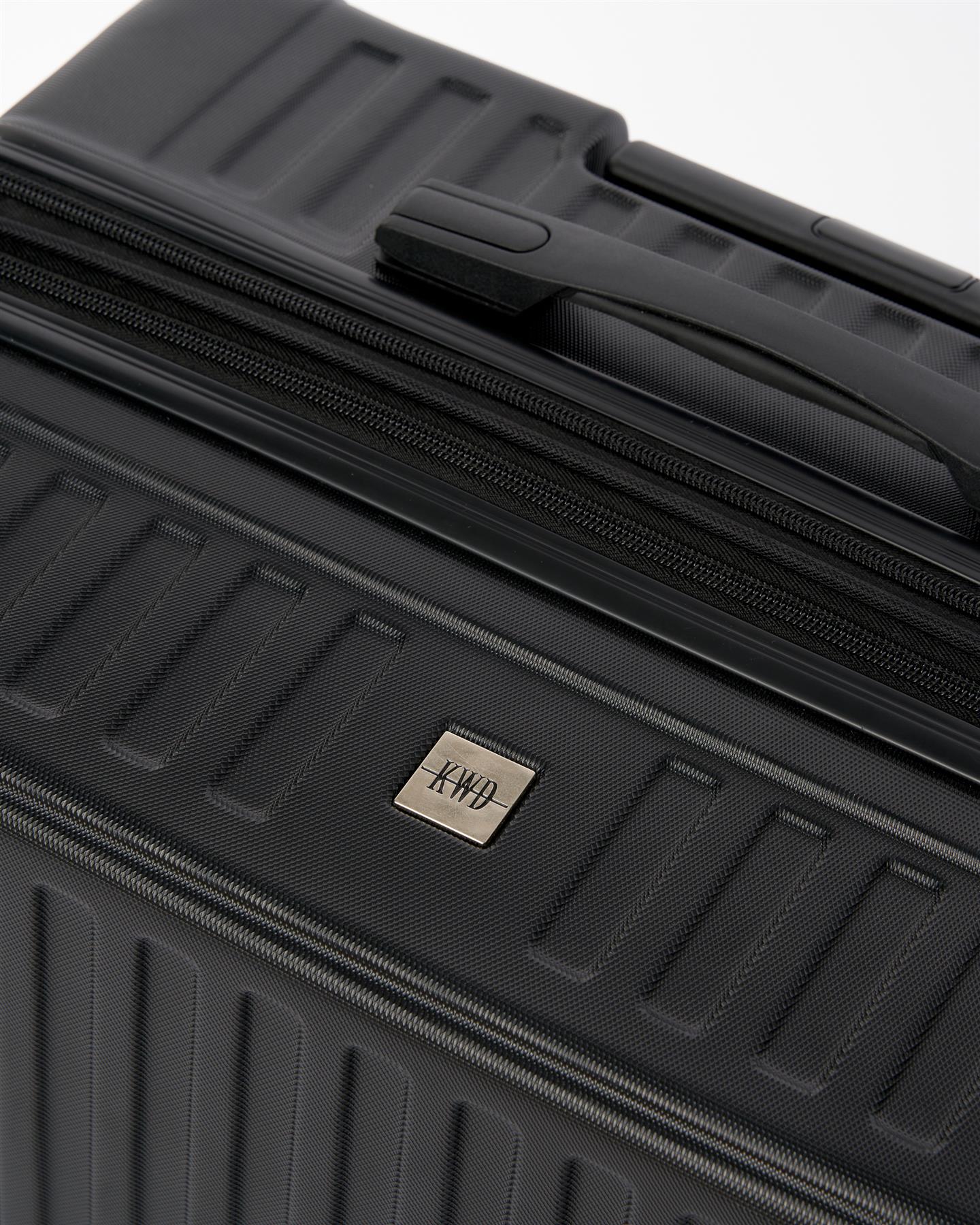 Mens Studio Leon Suitcase 3pk Black