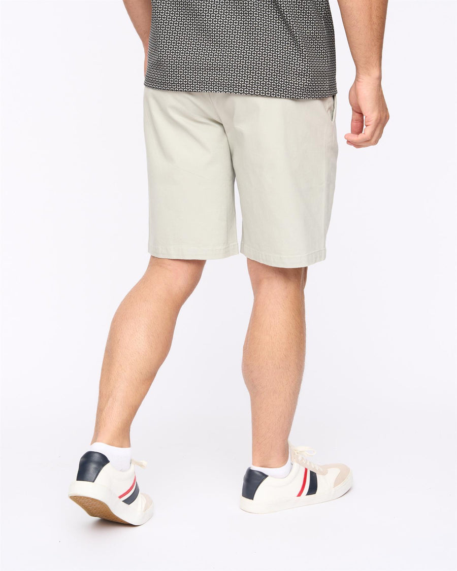 Mens Clarksten Chino Shorts Light Grey