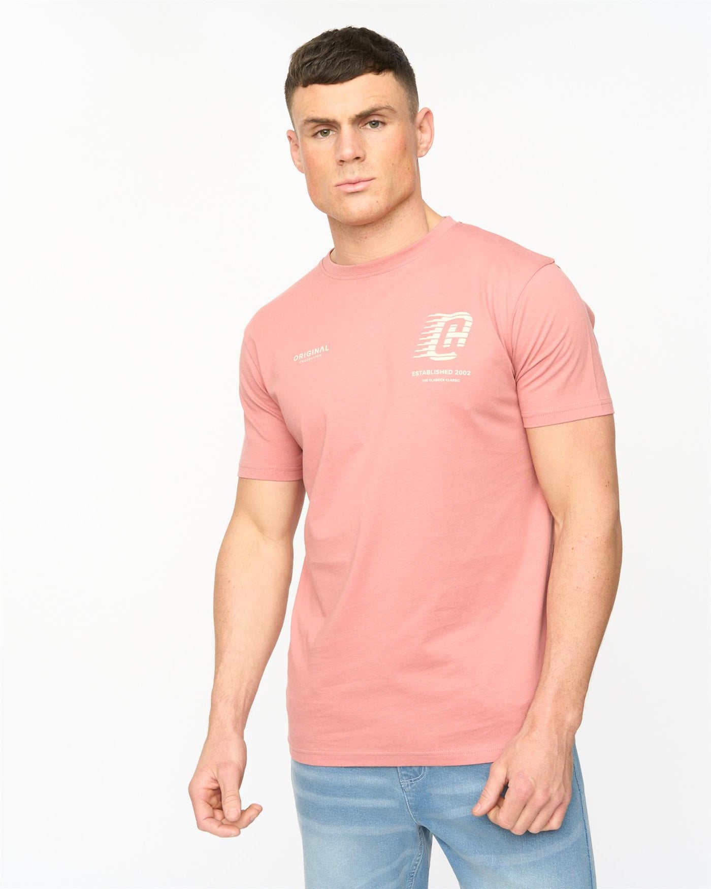 Mens Morville T-Shirt Pink