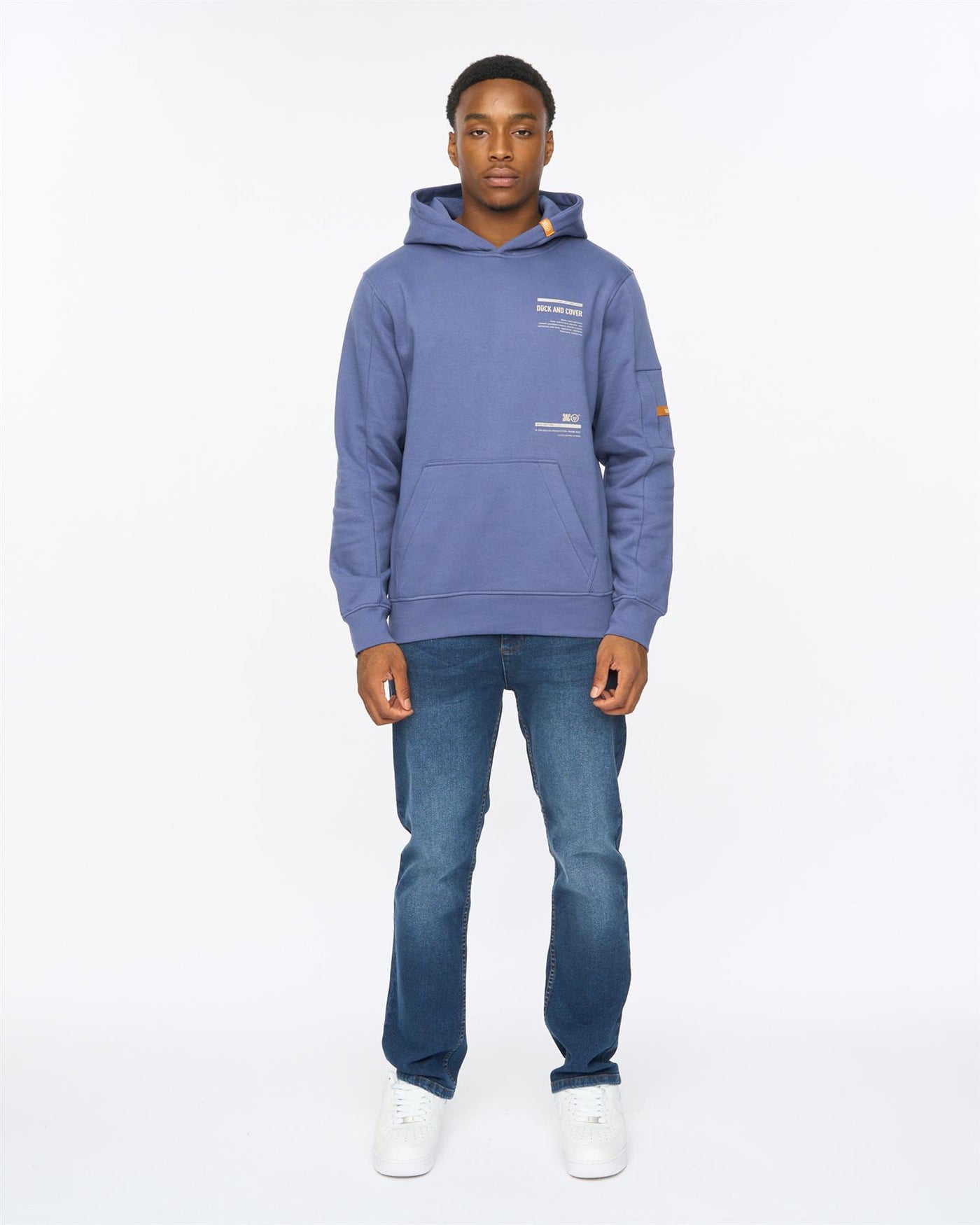 Mens Ambridge Hoodie Denim Blue
