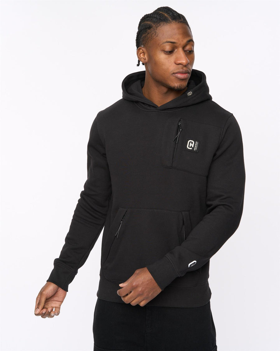 Mens Portville Hoodie Black