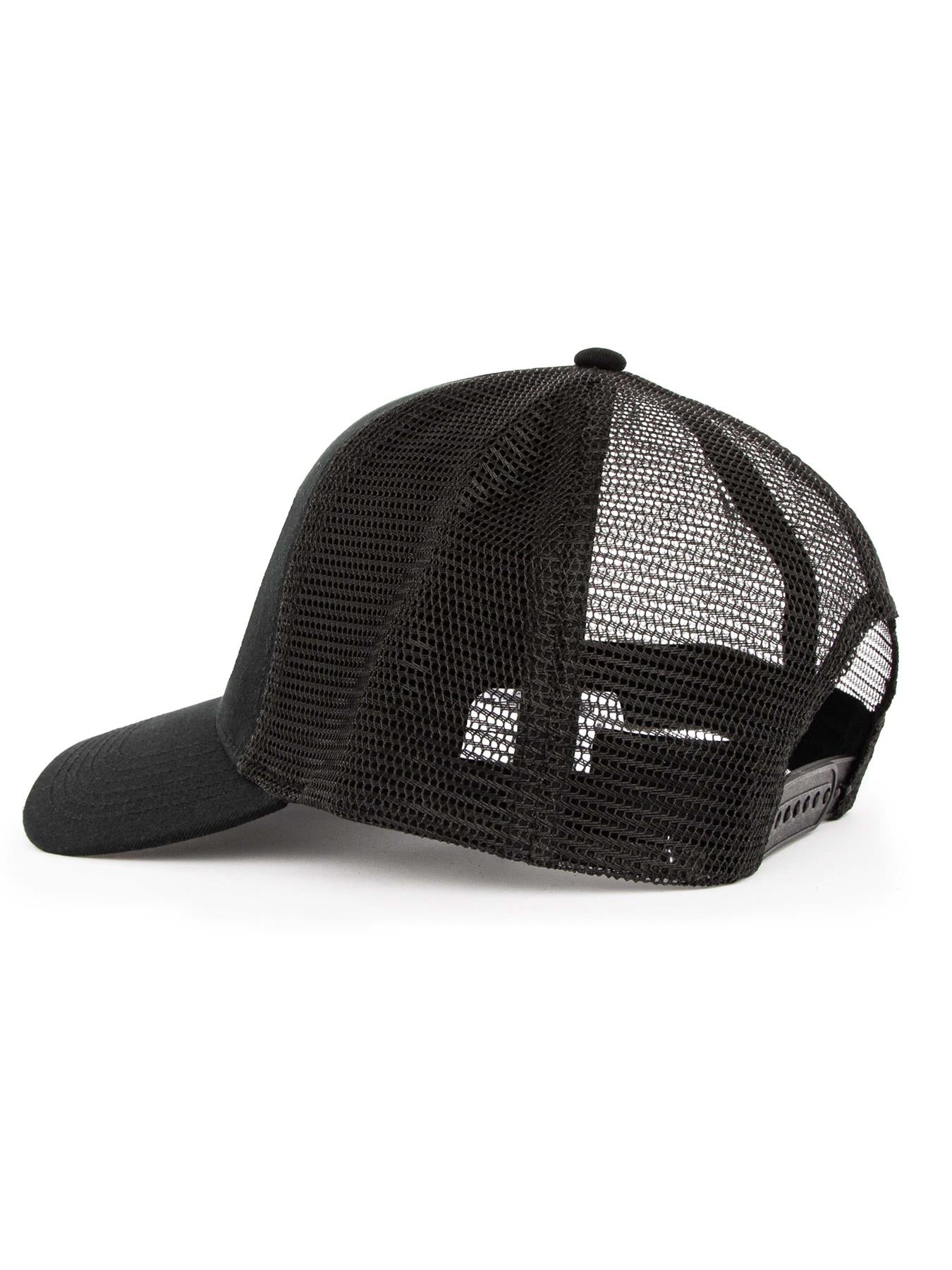 Mens Pitstop Trucker Cap Black