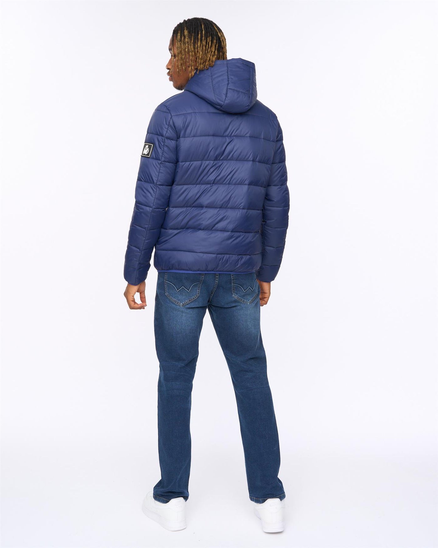 Mens Barcana Puffer Jacket Navy