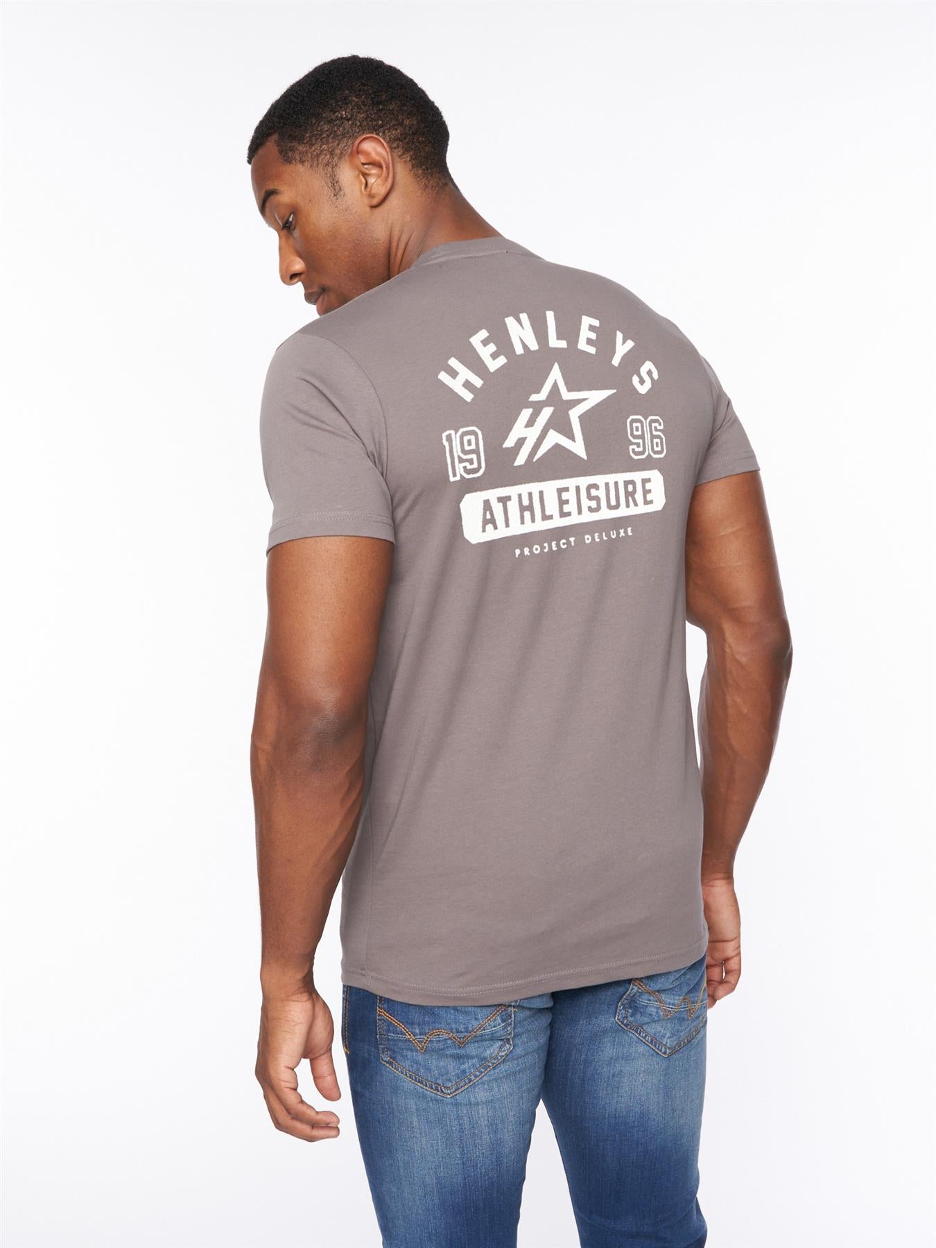Mens Upton T-Shirt Dark Grey
