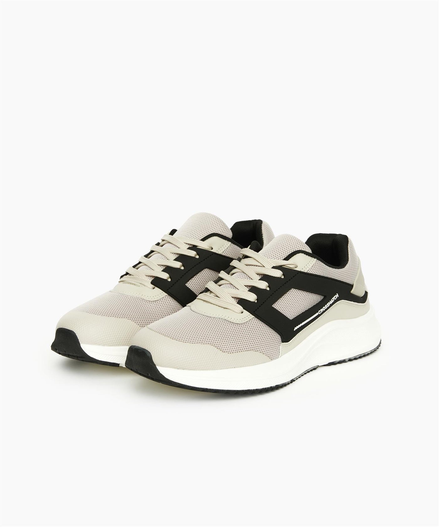 Mens Holywell Flyknit Trainers Stone/White