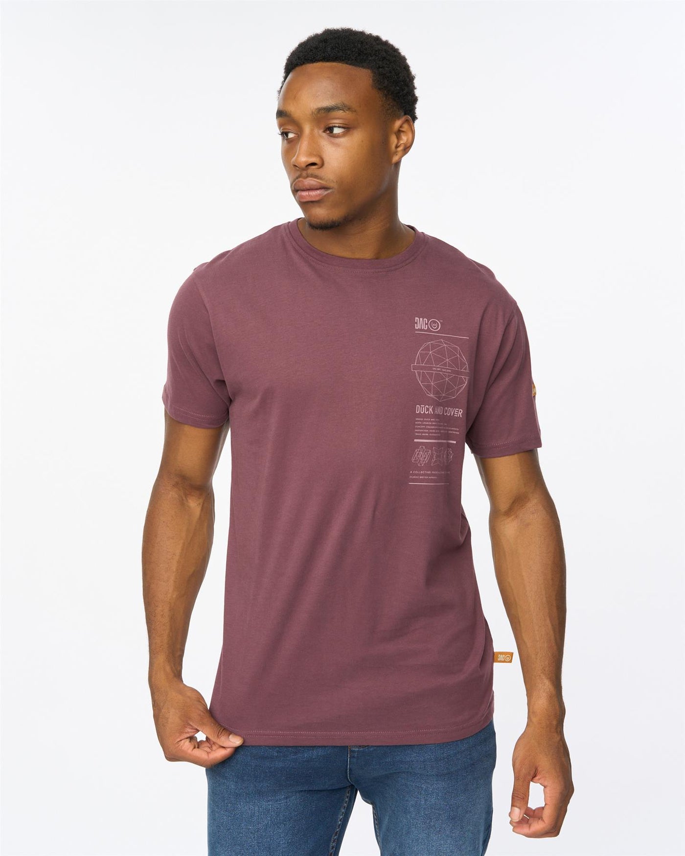 Mens Ashland T-Shirt Raisin