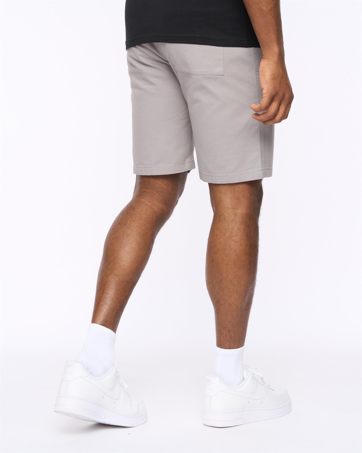 Mens Blansmoore Elastic Waist Shorts Grey
