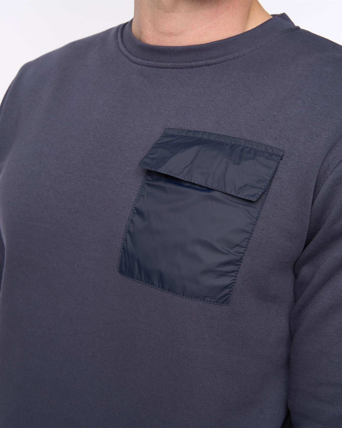 Mens Trentforth Crew Sweat Dark Navy