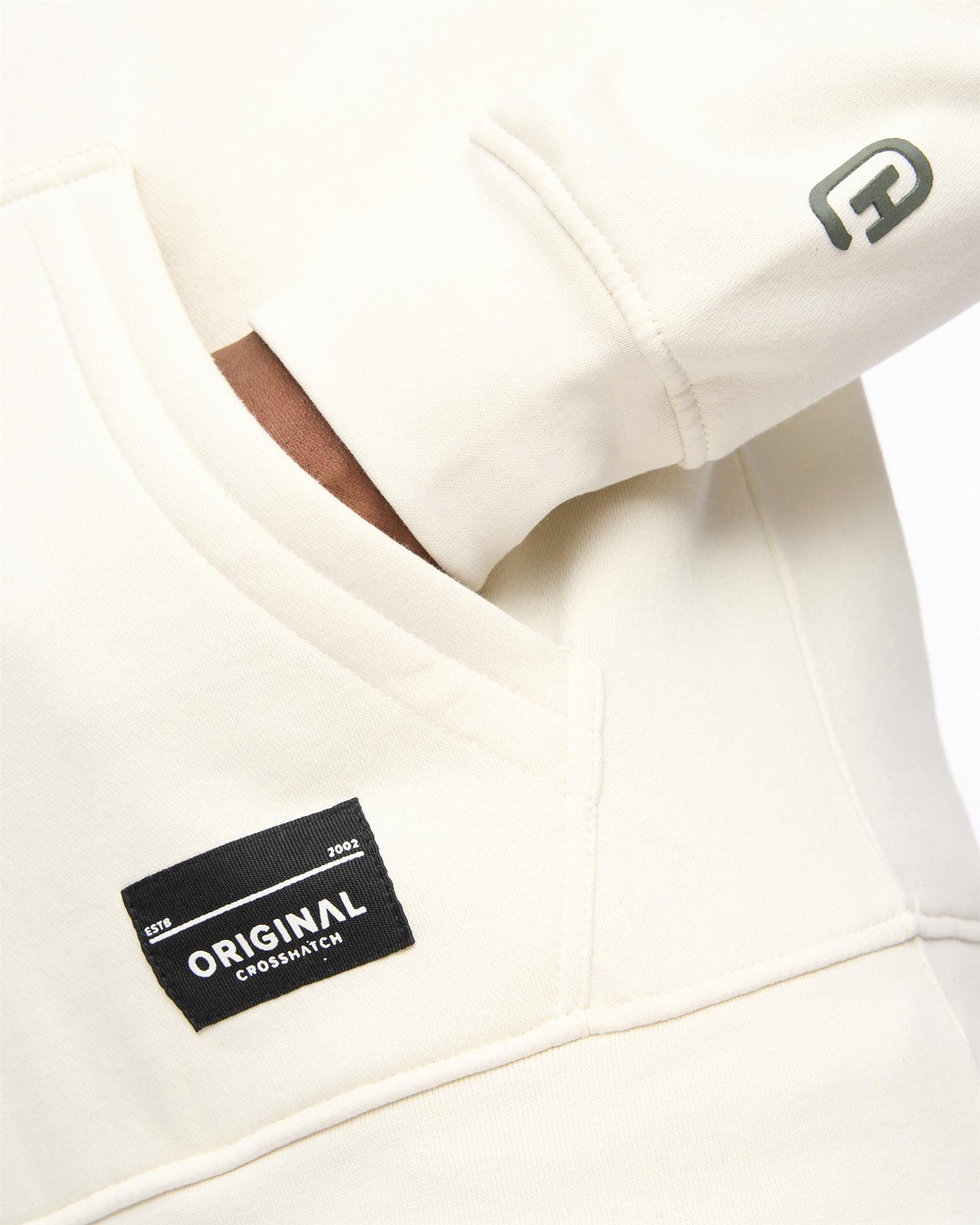 Mens Campbox Hoodie Off White