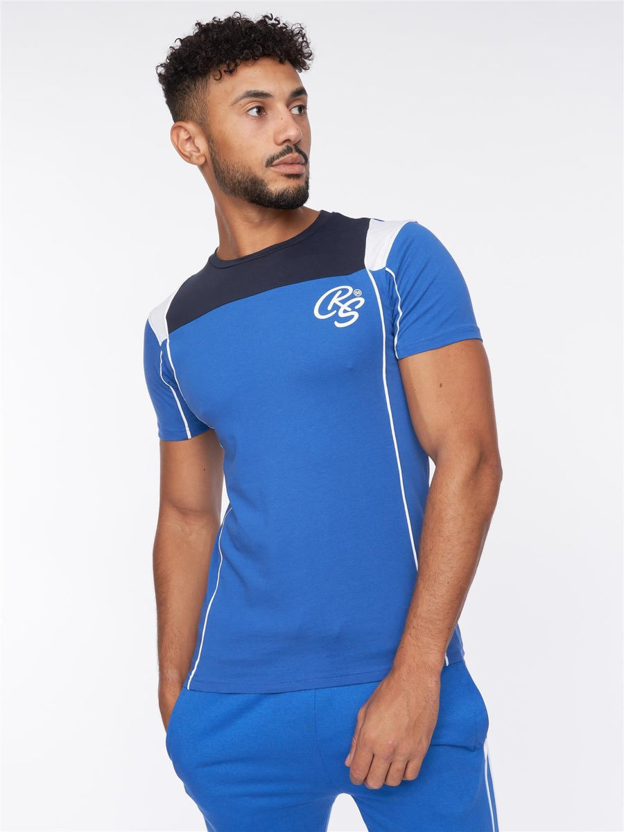 Rentrays T-Shirt/Shorts Set Blue