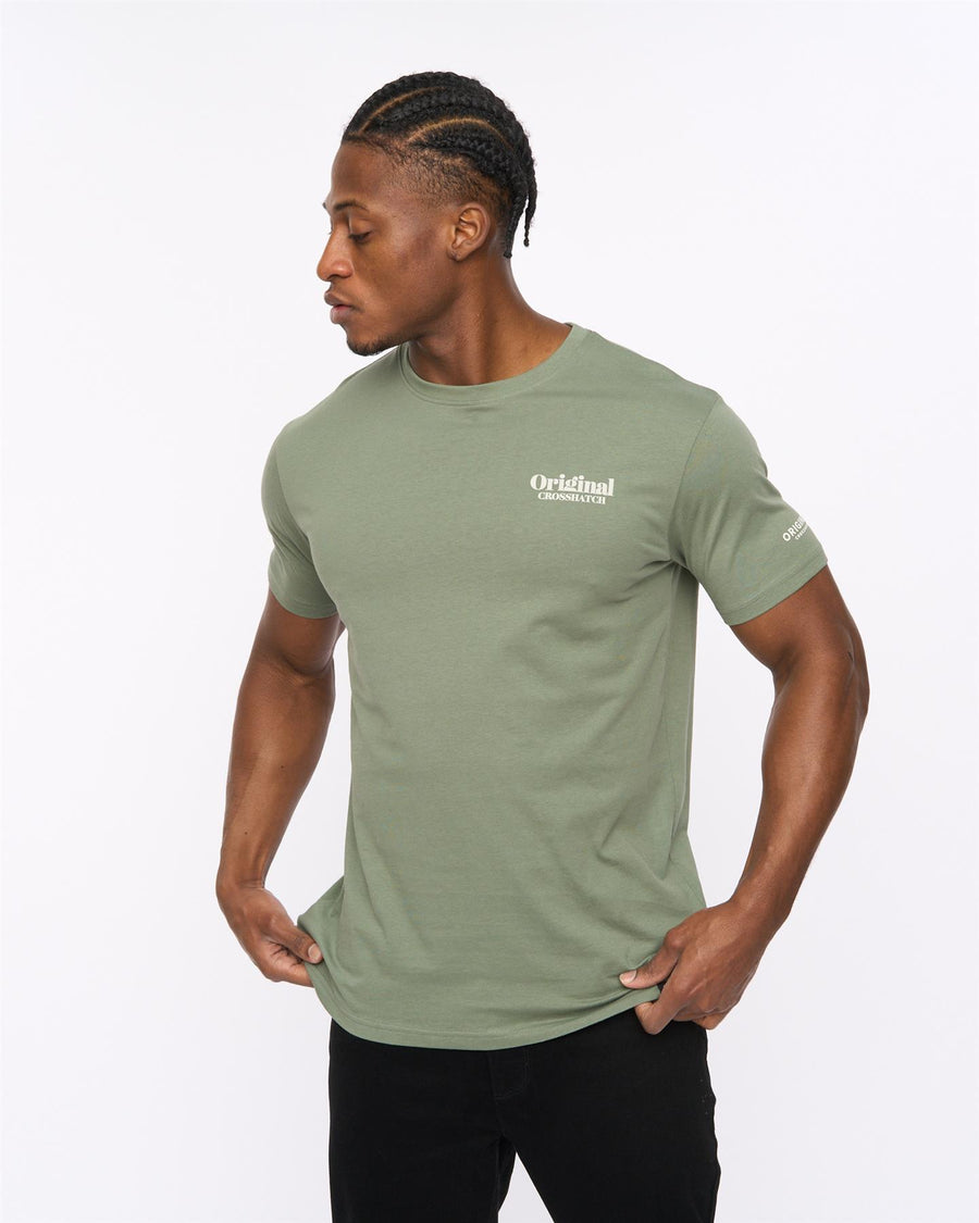 Mens Simtanks T-Shirt Olive