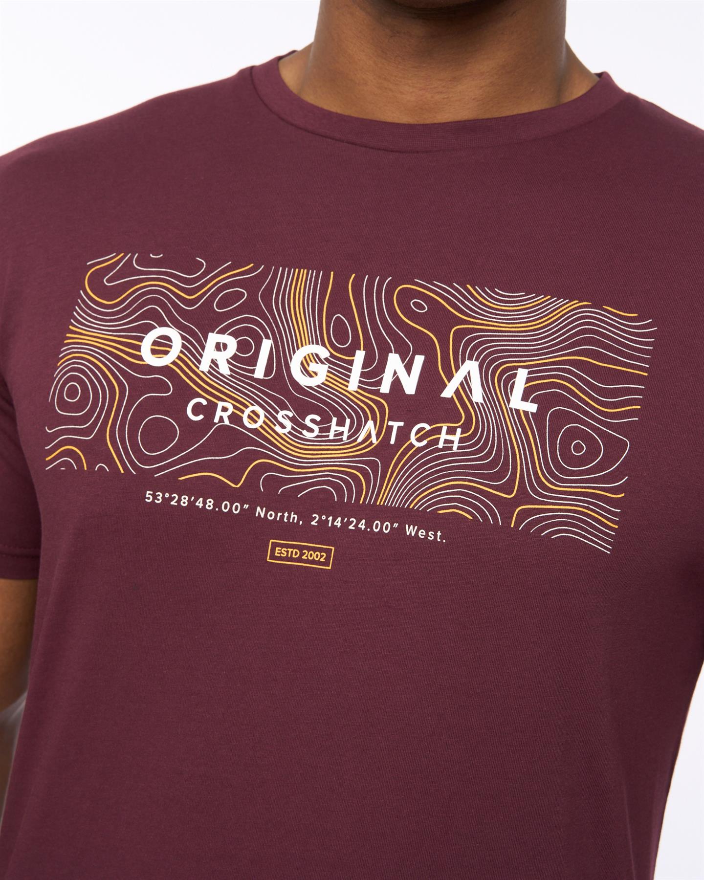 Mens Mappedout T-Shirt & Joggers Set Raisin