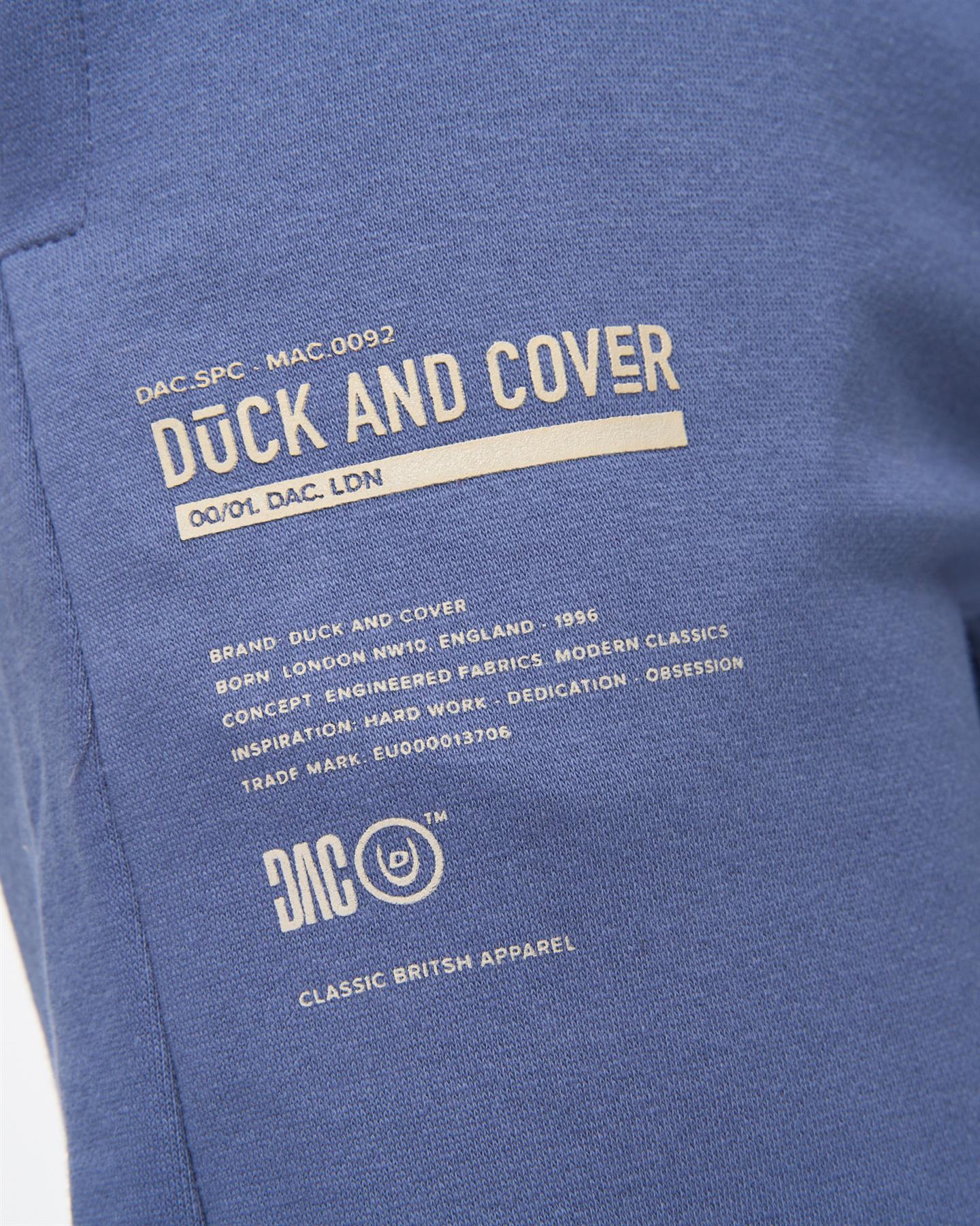 Mens Applewood Crew & Joggers Set Denim Blue