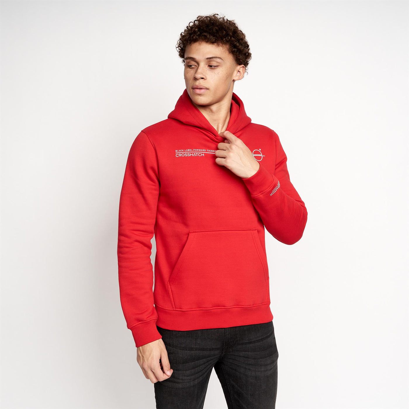 Mens Karver Hoodie Red