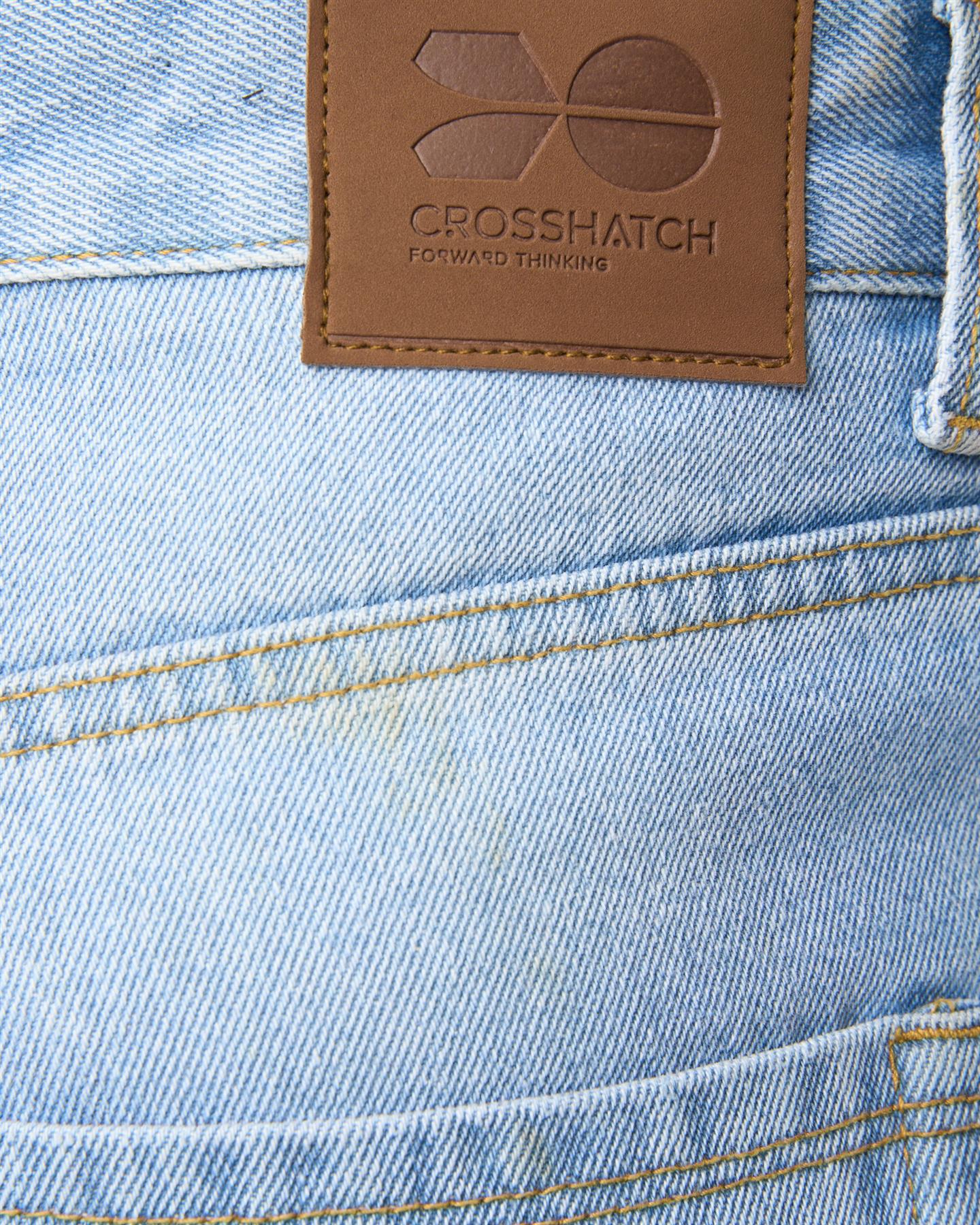 Mens Tillman Baggy Jeans Light Wash