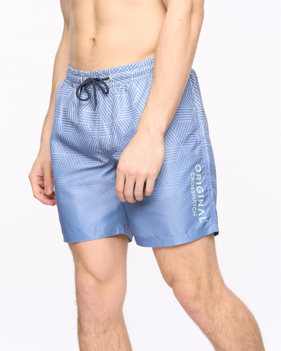 Mens Layotta Swim Shorts Denim Blue
